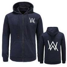 Charger l&#39;image dans la galerie, HOT SALE Alan Walker DJ Hoodies High Quality Hooded Sweatshirt Men Women Hip Hop Streetwear Zipper Hoodie Casual Brand Clothing