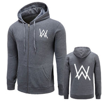 Charger l&#39;image dans la galerie, HOT SALE Alan Walker DJ Hoodies High Quality Hooded Sweatshirt Men Women Hip Hop Streetwear Zipper Hoodie Casual Brand Clothing