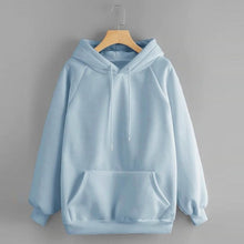 Charger l&#39;image dans la galerie, Winter Sweatshirt Women&#39;s Hoody Long Sleeve Hoodies Hooded Pullover Tops Blouse With Pocket Soild Sweatshirts For Women #D7
