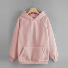 Charger l&#39;image dans la galerie, Winter Sweatshirt Women&#39;s Hoody Long Sleeve Hoodies Hooded Pullover Tops Blouse With Pocket Soild Sweatshirts For Women #D7