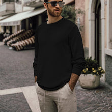 Charger l&#39;image dans la galerie, OLOME 2019 Autumn Men&#39;s Jumper Simple Solid Wool Sweater for Men Casual Classic Pullover Slim Fit Male Clothes New Fashion