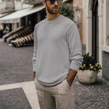 Charger l&#39;image dans la galerie, OLOME 2019 Autumn Men&#39;s Jumper Simple Solid Wool Sweater for Men Casual Classic Pullover Slim Fit Male Clothes New Fashion