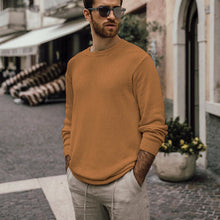 Charger l&#39;image dans la galerie, OLOME 2019 Autumn Men&#39;s Jumper Simple Solid Wool Sweater for Men Casual Classic Pullover Slim Fit Male Clothes New Fashion
