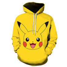 Charger l&#39;image dans la galerie, Autumn Kids Hoodies Baby boy Detectiv Pikachu 3d Print Hoodie Sweatshirts Harajuku Cartoon Pokemon Pullovers Fashion Kawaii Tops