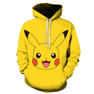 Autumn Kids Hoodies Baby boy Detectiv Pikachu 3d Print Hoodie Sweatshirts Harajuku Cartoon Pokemon Pullovers Fashion Kawaii Tops