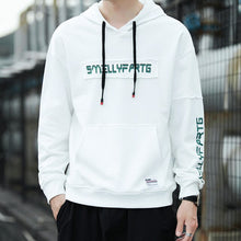 Charger l&#39;image dans la galerie, EL BARCO Autumn Cotton Hip Hop Hoodies Sweatshirt Men Black White Streetwear Tops Soft Harajuku Yellow Male Pullover Coats M-3XL
