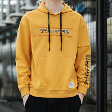 Charger l&#39;image dans la galerie, EL BARCO Autumn Cotton Hip Hop Hoodies Sweatshirt Men Black White Streetwear Tops Soft Harajuku Yellow Male Pullover Coats M-3XL