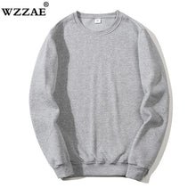 Charger l&#39;image dans la galerie, Solid Sweatshirts 2019 New Spring Autumn Fashion Hoodies Male Large Size Warm Fleece Coat Men Brand Hip Hop Hoodies Sweatshirts