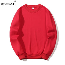 Charger l&#39;image dans la galerie, Solid Sweatshirts 2019 New Spring Autumn Fashion Hoodies Male Large Size Warm Fleece Coat Men Brand Hip Hop Hoodies Sweatshirts