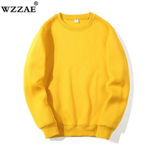 Charger l&#39;image dans la galerie, Solid Sweatshirts 2019 New Spring Autumn Fashion Hoodies Male Large Size Warm Fleece Coat Men Brand Hip Hop Hoodies Sweatshirts