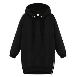 2019 Autumn Winter Zanzea Women Hoodies Long Sleeve Hooded Loose Casual Warm Sweatshirt Oversized Plus Size Sweatshirts