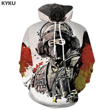 Charger l&#39;image dans la galerie, KYKU 3d Hoodies Aurora Sweatshirts men Green Hoody Anime Forest Hoodie Print Harajuku Hooded Casual Hoodes 3d Long Sleeve
