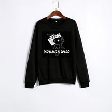 Charger l&#39;image dans la galerie, XUNASHOW 2019 Unisex Hoodies Sweatshirts Men Women Fleece Long Sleeve Clothes Cartoon Letters Print Ropa Kawaii Plus Size S-5XL