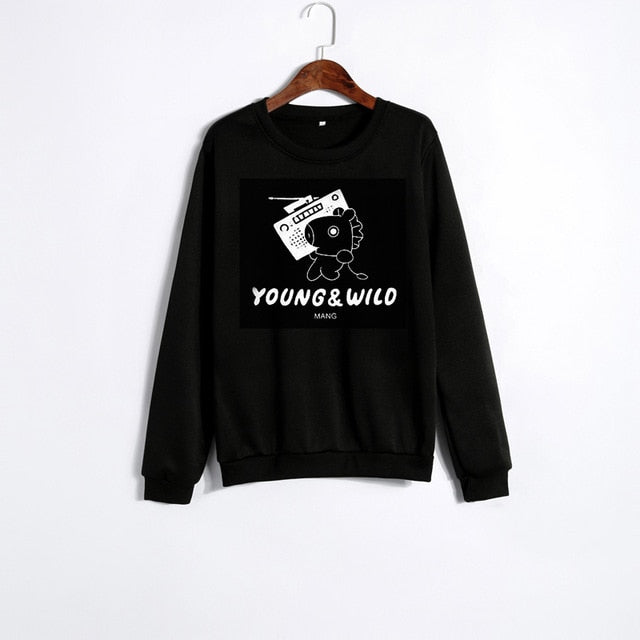 XUNASHOW 2019 Unisex Hoodies Sweatshirts Men Women Fleece Long Sleeve Clothes Cartoon Letters Print Ropa Kawaii Plus Size S-5XL