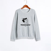 Charger l&#39;image dans la galerie, XUNASHOW 2019 Unisex Hoodies Sweatshirts Men Women Fleece Long Sleeve Clothes Cartoon Letters Print Ropa Kawaii Plus Size S-5XL